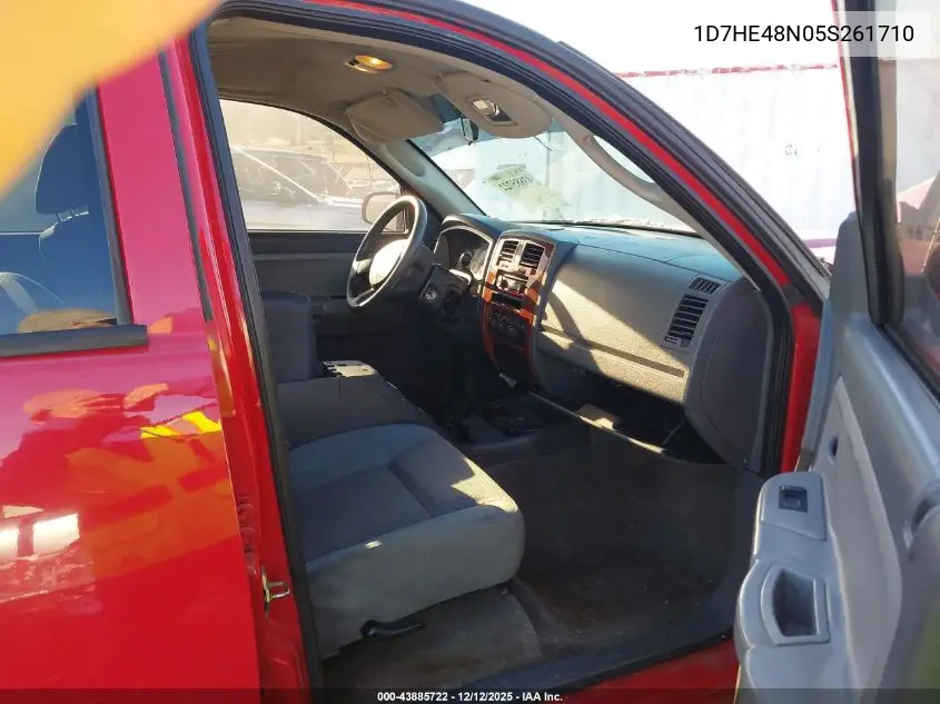1D7HE48N05S261710 2005 Dodge Dakota Slt