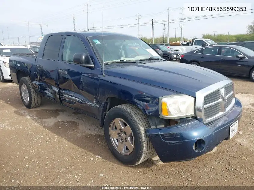 1D7HE48K56S599353 2006 Dodge Dakota Slt