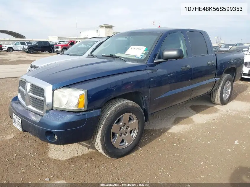 1D7HE48K56S599353 2006 Dodge Dakota Slt
