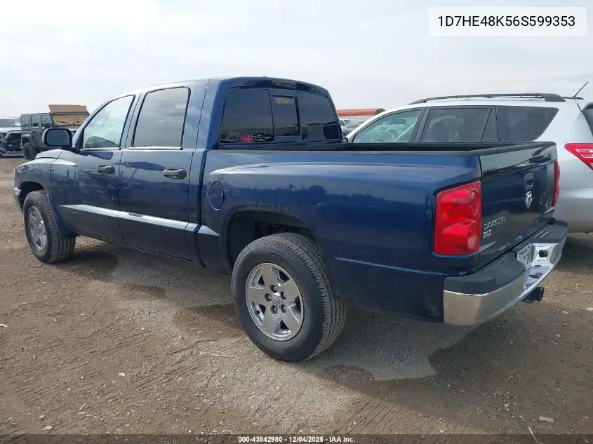 1D7HE48K56S599353 2006 Dodge Dakota Slt