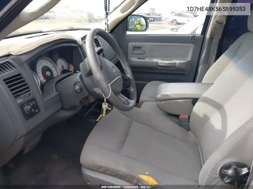 1D7HE48K56S599353 2006 Dodge Dakota Slt