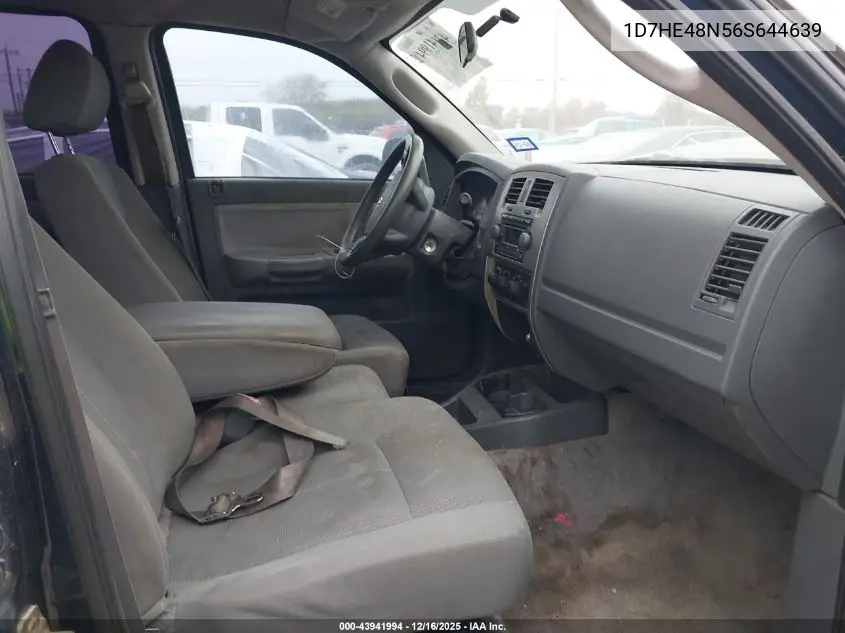 1D7HE48N56S644639 2006 Dodge Dakota Slt
