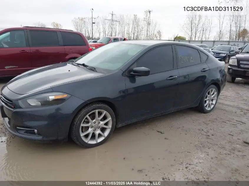 1C3CDFBA1DD311529 2013 Dodge Dart Sxt