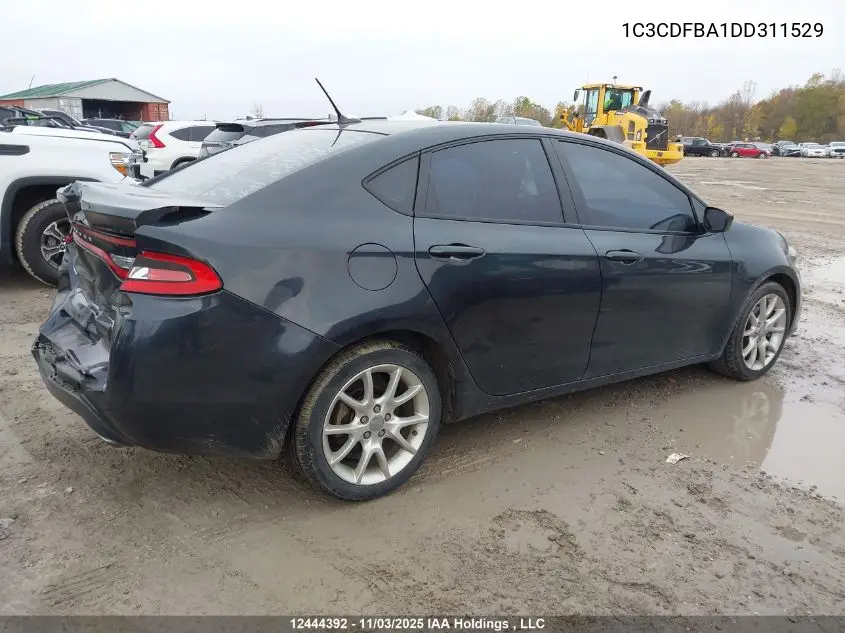 1C3CDFBA1DD311529 2013 Dodge Dart Sxt