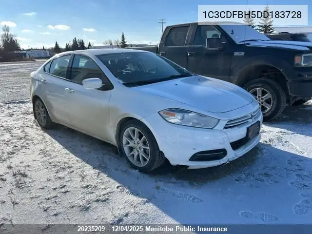 1C3CDFBH5DD183728 2013 Dodge Dart Sxt