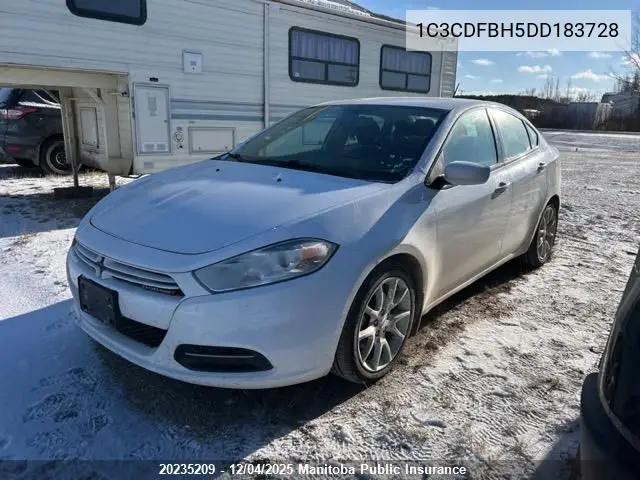 1C3CDFBH5DD183728 2013 Dodge Dart Sxt