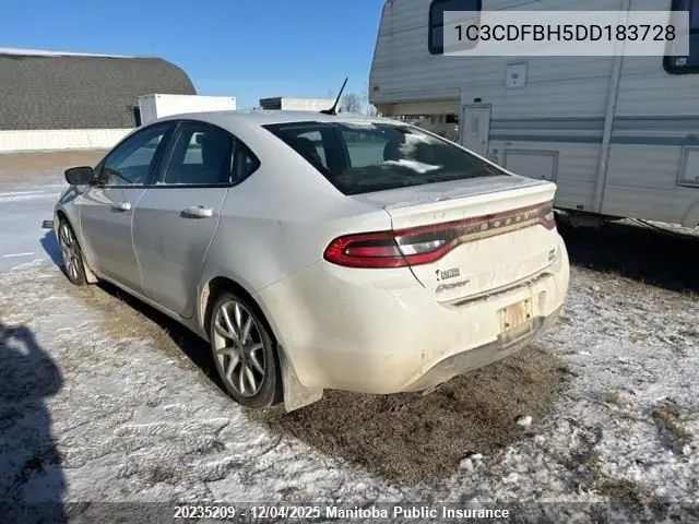 1C3CDFBH5DD183728 2013 Dodge Dart Sxt