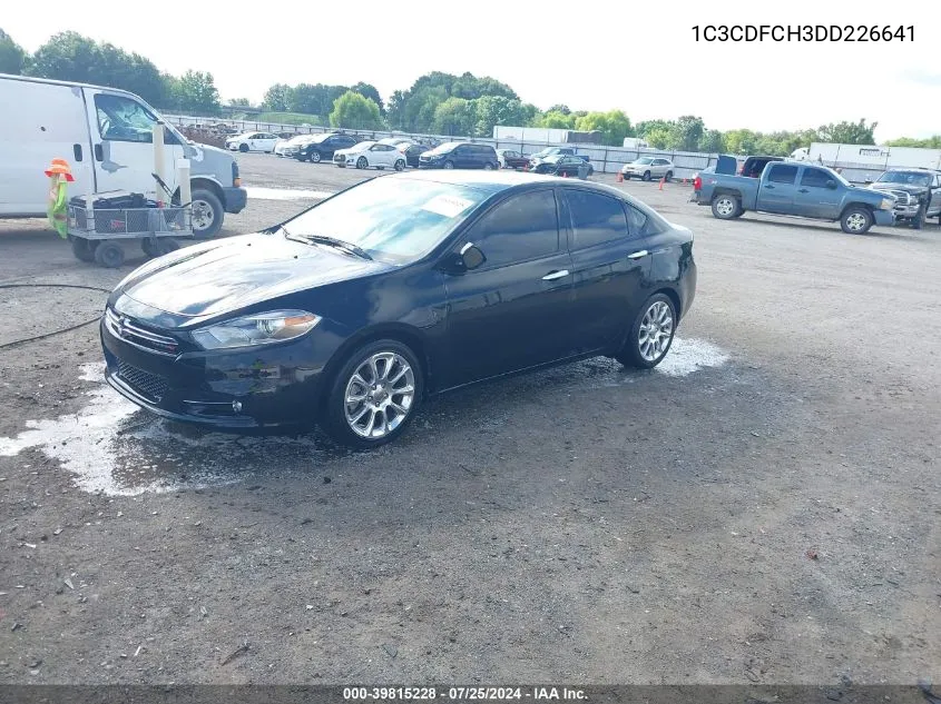 1C3CDFCH3DD226641 2013 Dodge Dart Limited