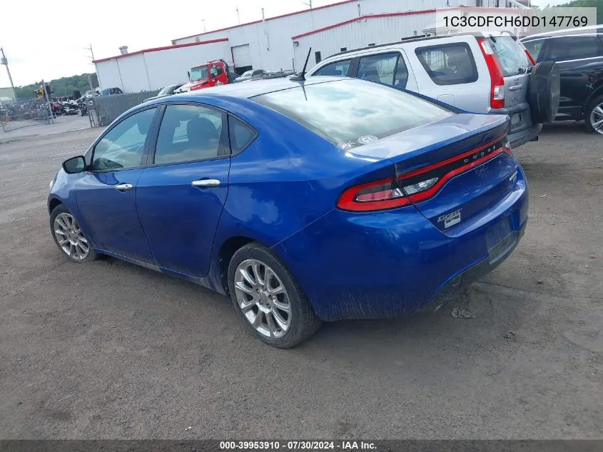 1C3CDFCH6DD147769 2013 Dodge Dart Limited