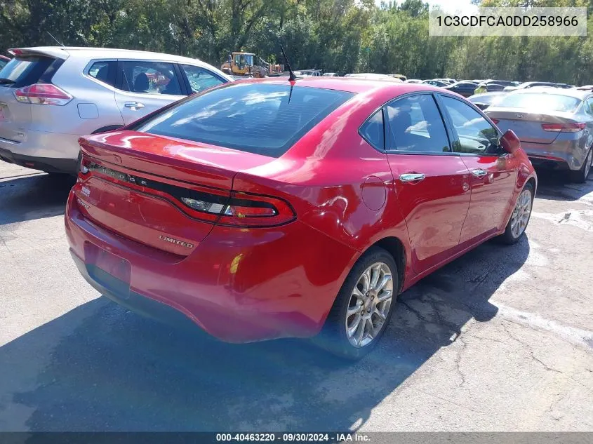 1C3CDFCA0DD258966 2013 Dodge Dart Limited