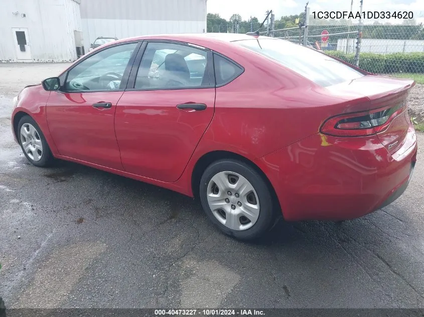 1C3CDFAA1DD334620 2013 Dodge Dart Se