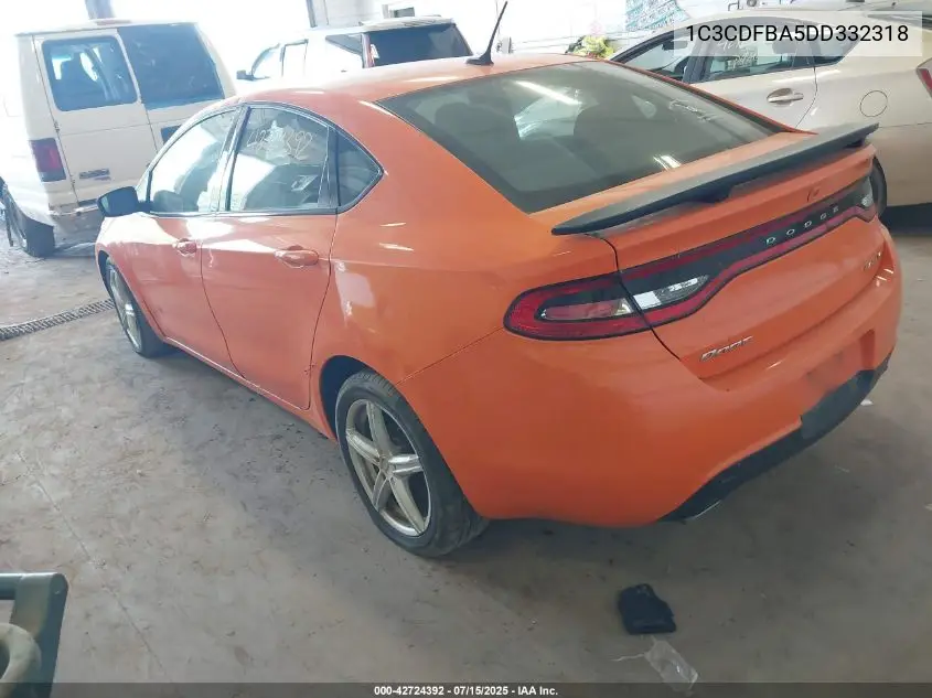 1C3CDFBA5DD332318 2013 Dodge Dart Sxt