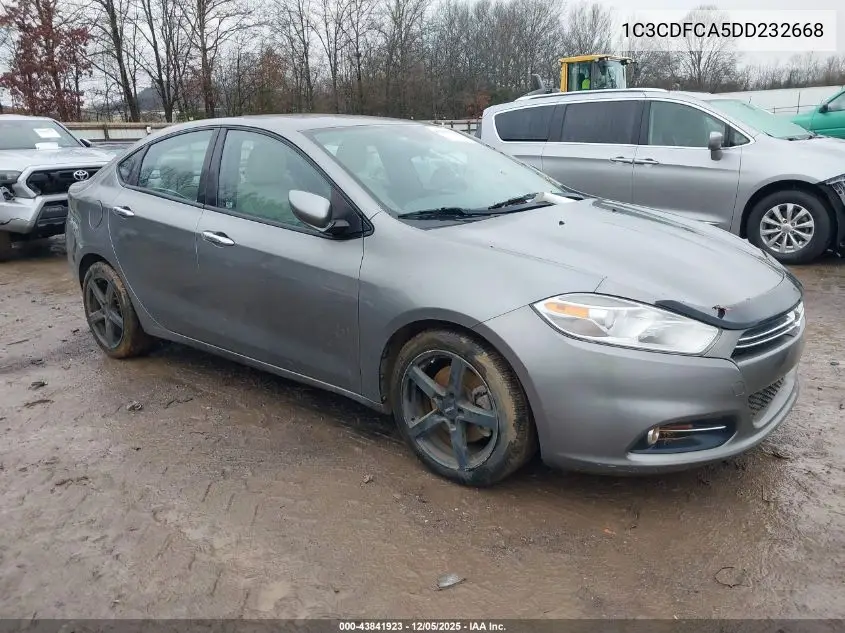 1C3CDFCA5DD232668 2013 Dodge Dart Limited