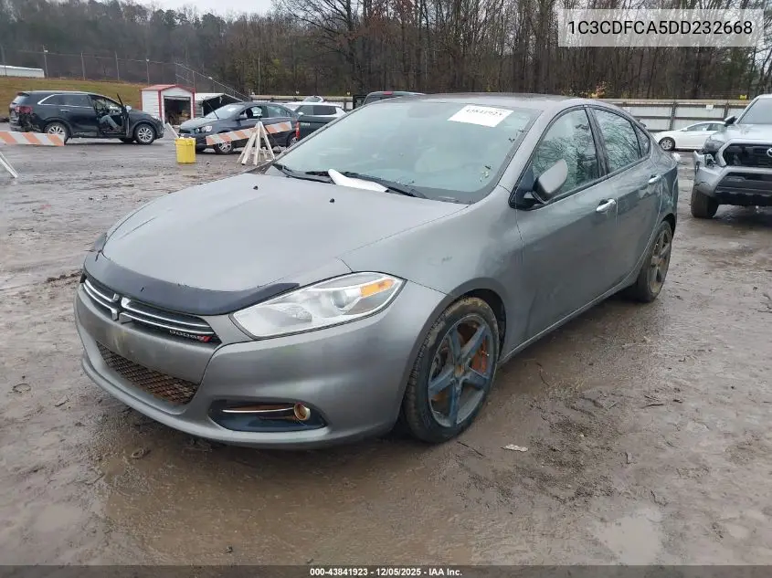 1C3CDFCA5DD232668 2013 Dodge Dart Limited