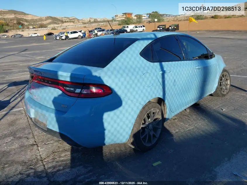 1C3CDFBA7DD298513 2013 Dodge Dart Sxt