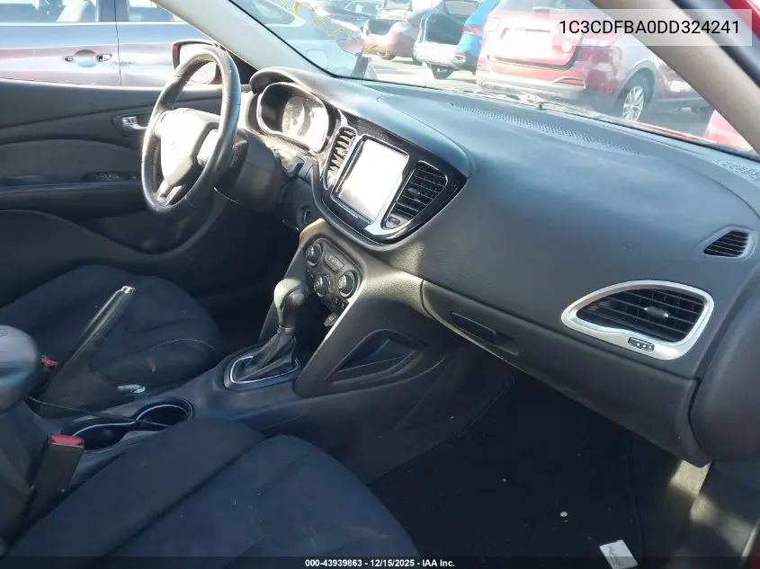 1C3CDFBA0DD324241 2013 Dodge Dart Sxt
