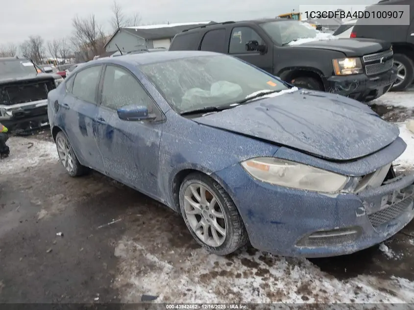 1C3CDFBA4DD100907 2013 Dodge Dart Sxt