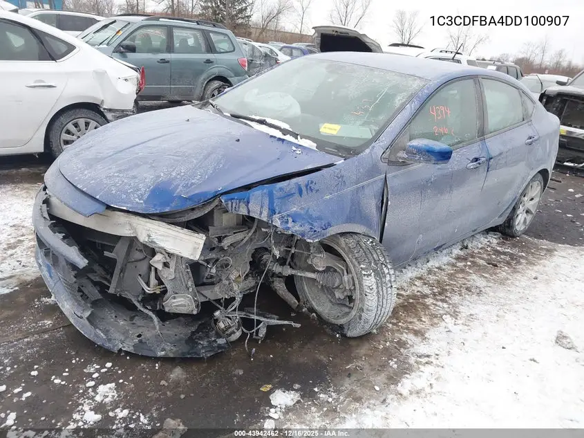 1C3CDFBA4DD100907 2013 Dodge Dart Sxt