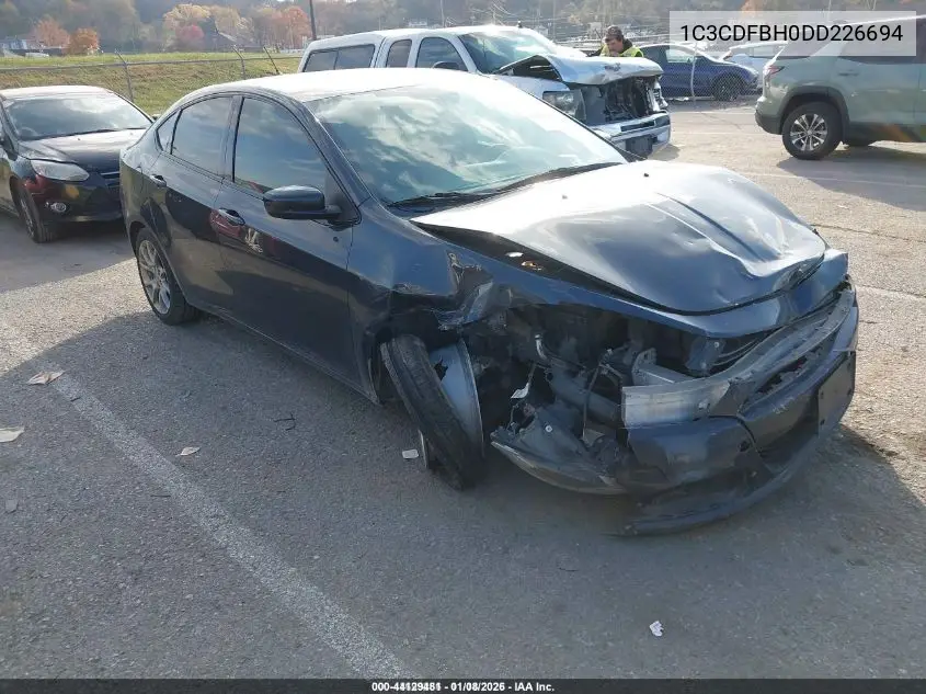 1C3CDFBH0DD226694 2013 Dodge Dart Sxt
