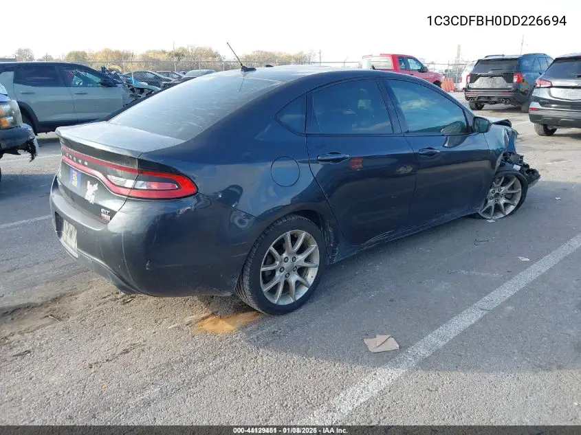 1C3CDFBH0DD226694 2013 Dodge Dart Sxt