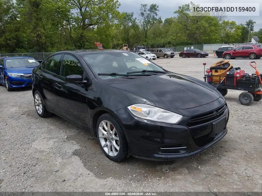 1C3CDFBA1DD159400 2013 Dodge Dart Sxt