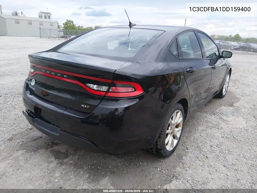 1C3CDFBA1DD159400 2013 Dodge Dart Sxt