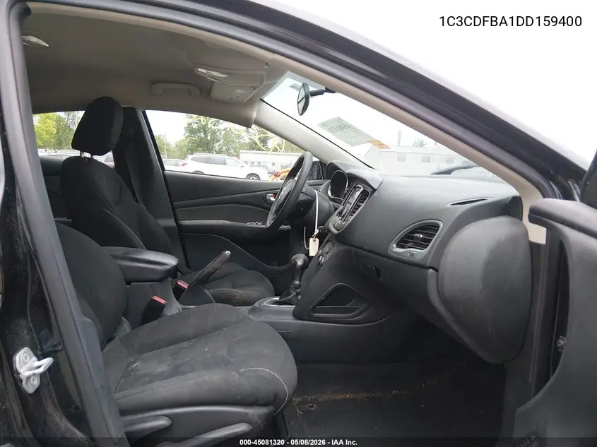 1C3CDFBA1DD159400 2013 Dodge Dart Sxt