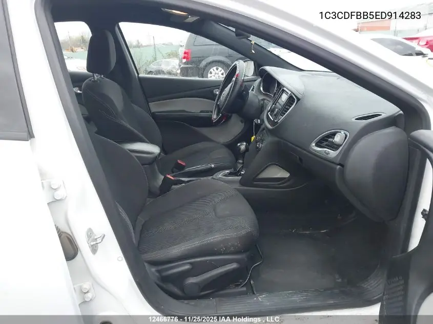 1C3CDFBB5ED914283 2014 Dodge Dart Sxt