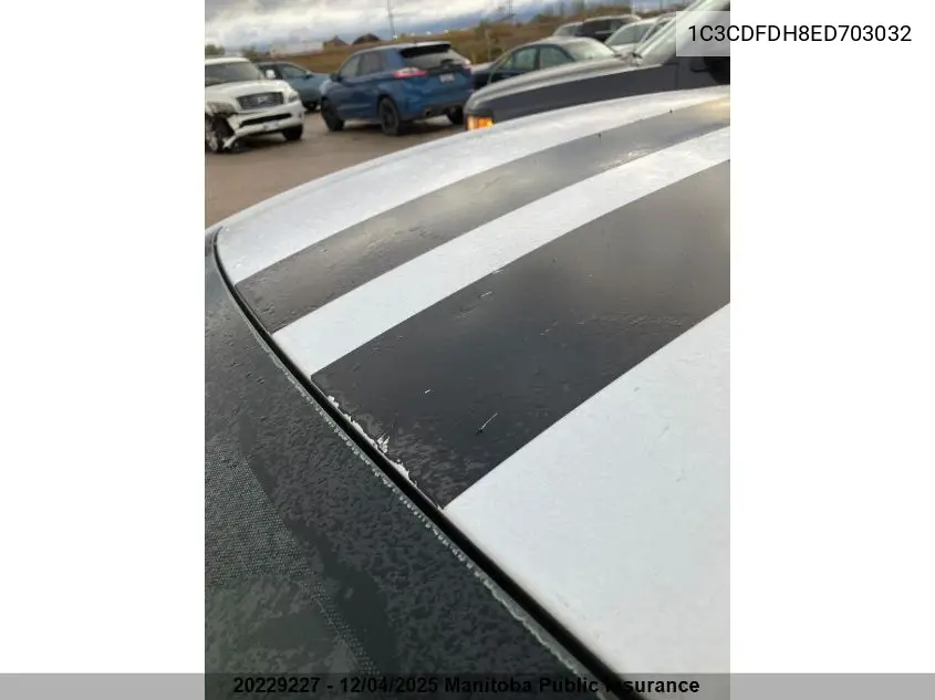 1C3CDFDH8ED703032 2014 Dodge Dart Aero