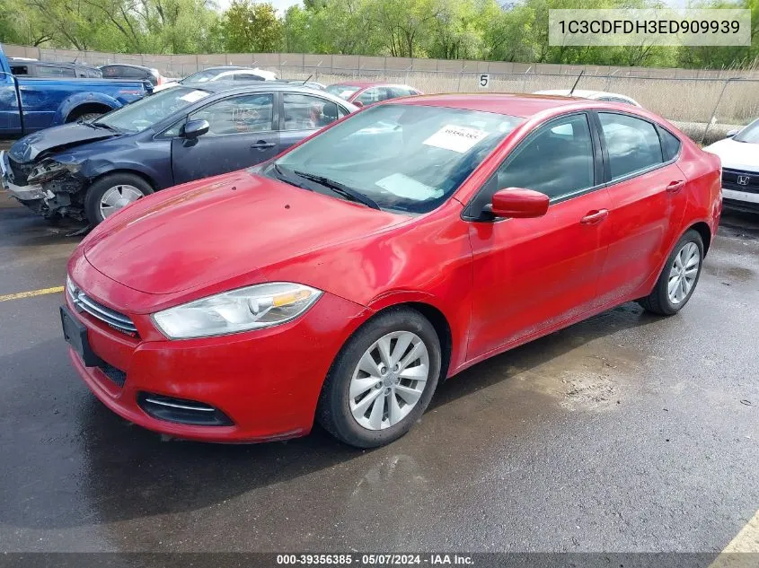 1C3CDFDH3ED909939 2014 Dodge Dart Aero