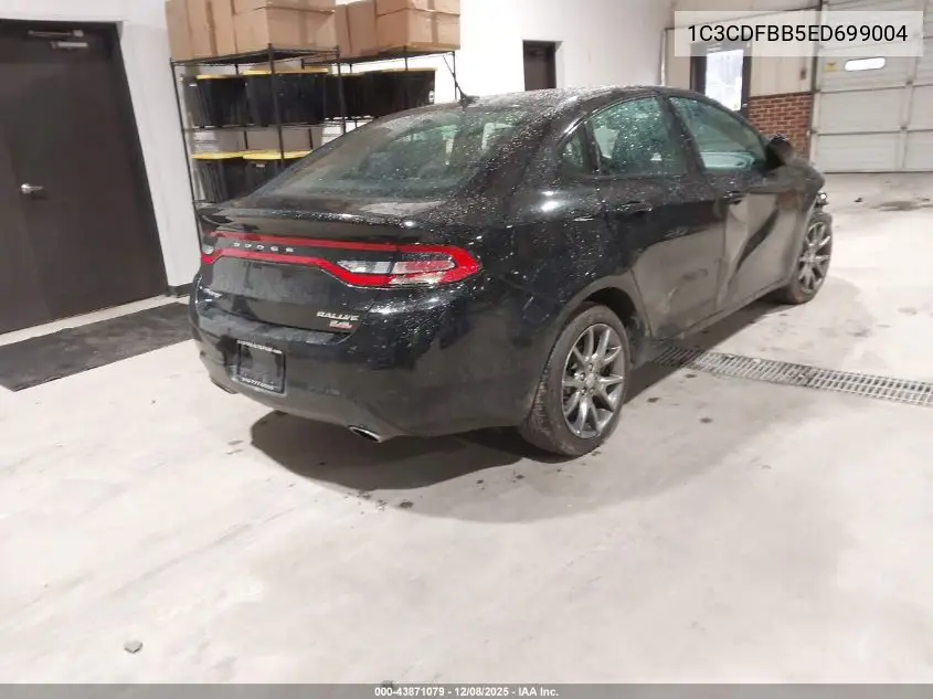 1C3CDFBB5ED699004 2014 Dodge Dart Sxt