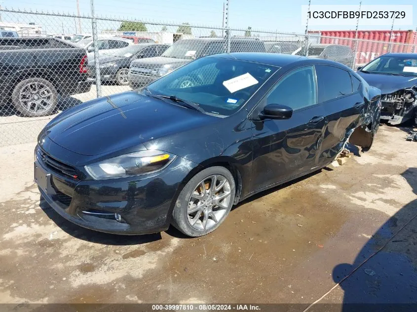 1C3CDFBB9FD253729 2015 Dodge Dart Sxt