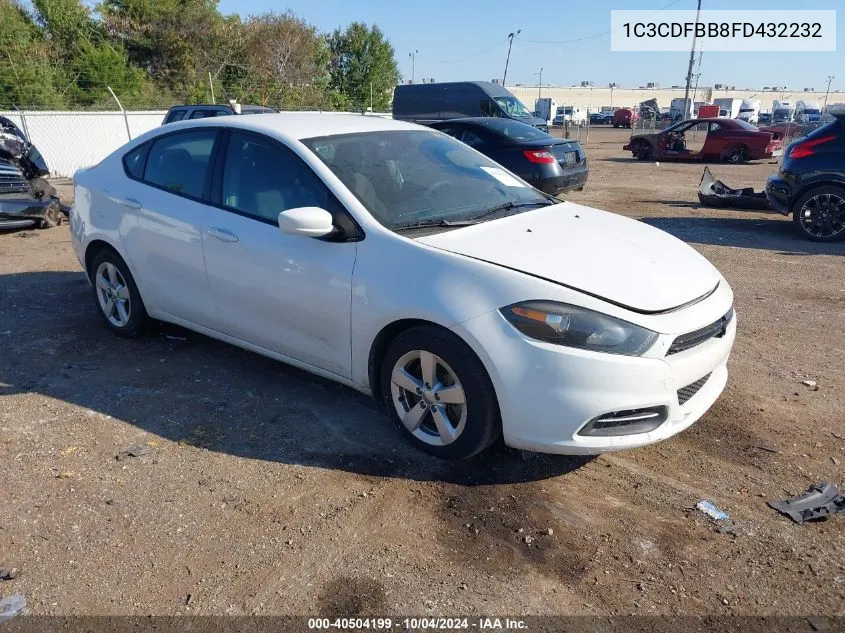 1C3CDFBB8FD432232 2015 Dodge Dart Sxt