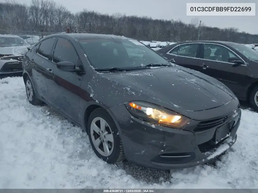 01C3CDFBB9FD22699 2015 Dodge Dart Sxt