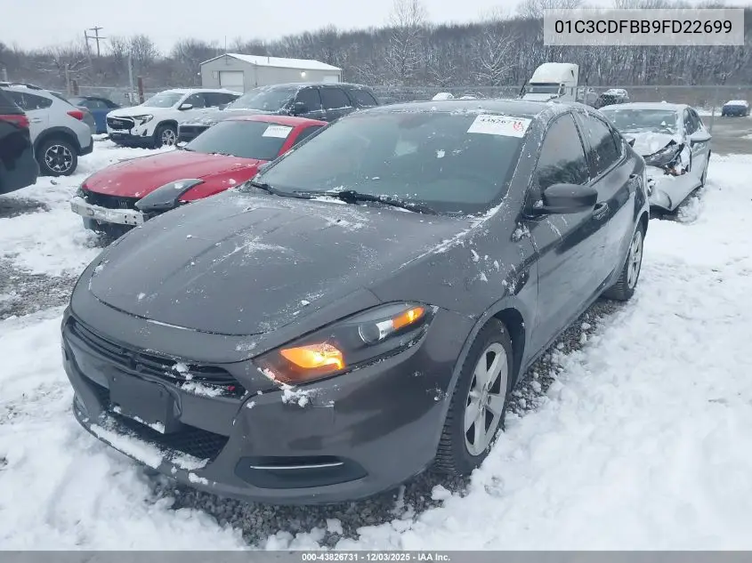 01C3CDFBB9FD22699 2015 Dodge Dart Sxt