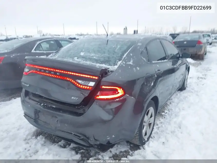 01C3CDFBB9FD22699 2015 Dodge Dart Sxt