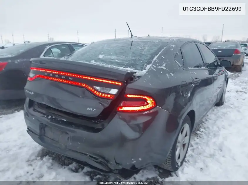 01C3CDFBB9FD22699 2015 Dodge Dart Sxt