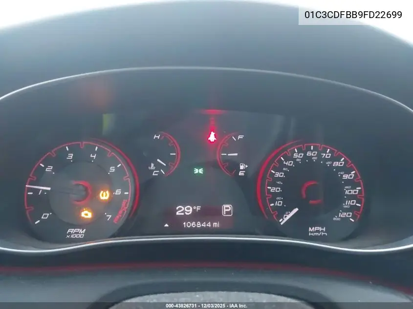 01C3CDFBB9FD22699 2015 Dodge Dart Sxt