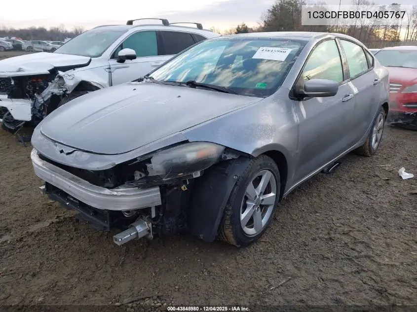 1C3CDFBB0FD405767 2015 Dodge Dart Sxt