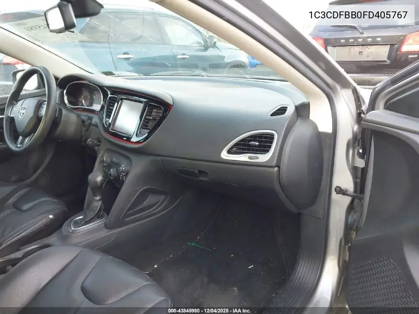1C3CDFBB0FD405767 2015 Dodge Dart Sxt