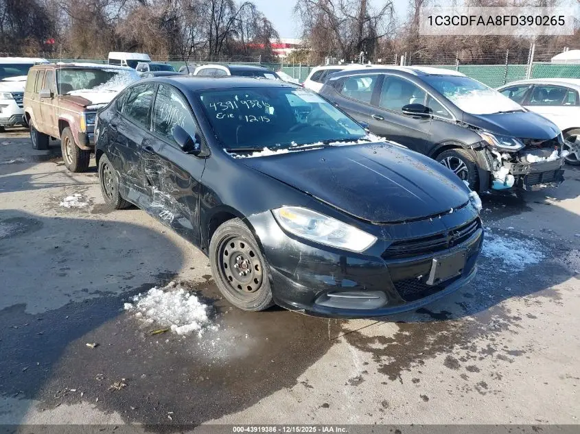 1C3CDFAA8FD390265 2015 Dodge Dart Se