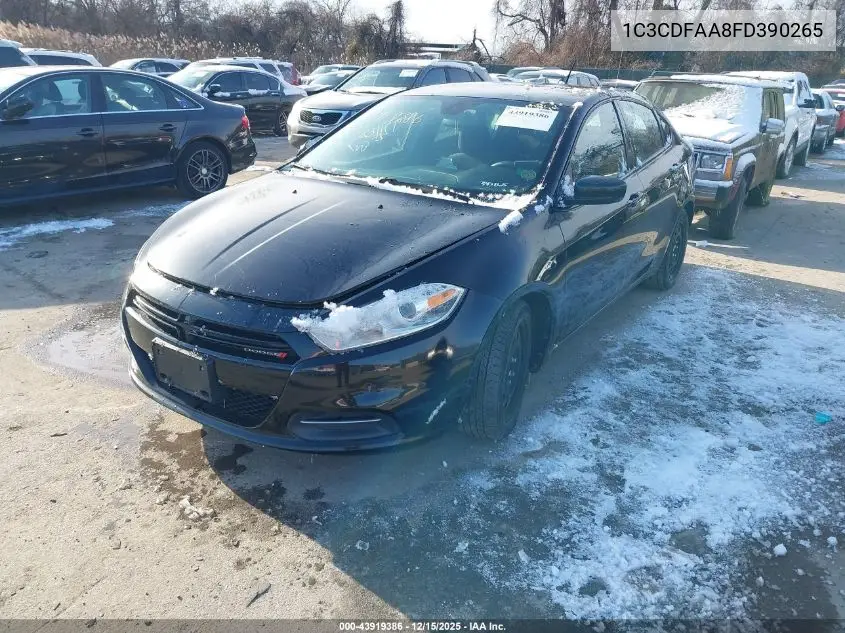 1C3CDFAA8FD390265 2015 Dodge Dart Se