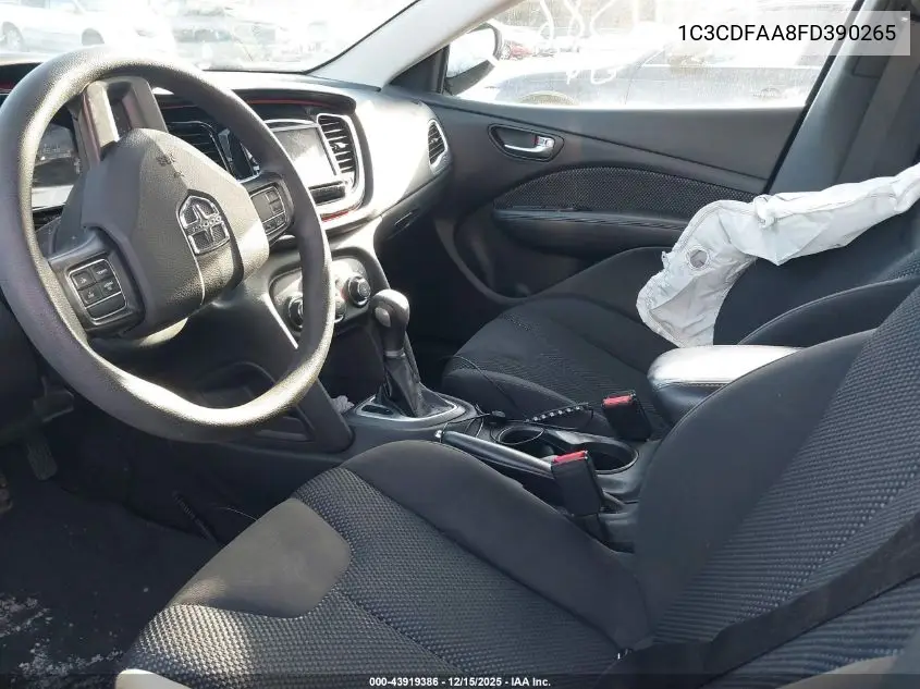 1C3CDFAA8FD390265 2015 Dodge Dart Se