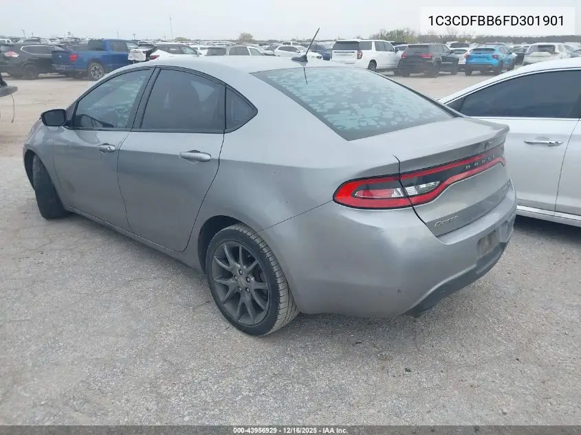 1C3CDFBB6FD301901 2015 Dodge Dart Sxt