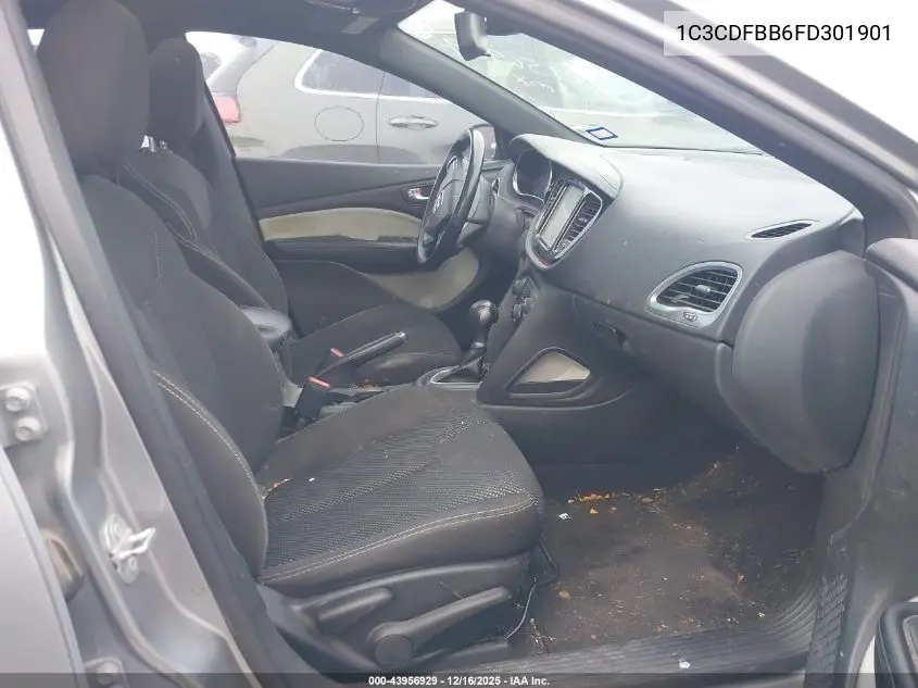 1C3CDFBB6FD301901 2015 Dodge Dart Sxt