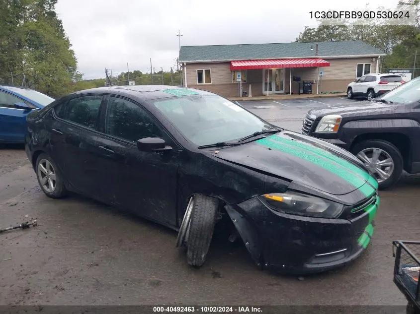 1C3CDFBB9GD530624 2016 Dodge Dart Sxt