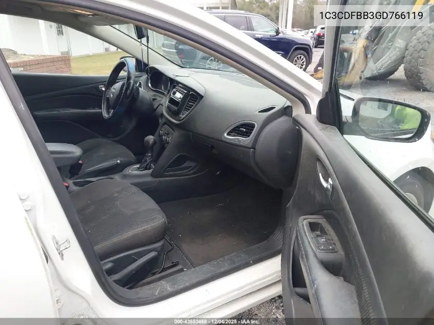1C3CDFBB3GD766119 2016 Dodge Dart Sxt