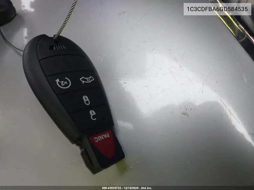 1C3CDFBA6GD584535 2016 Dodge Dart Sxt