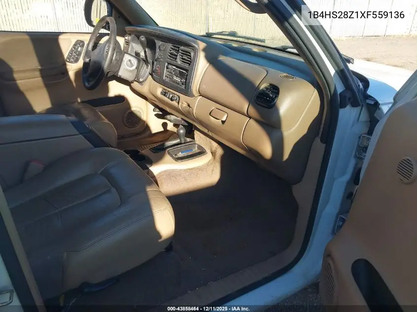 1B4HS28Z1XF559136 1999 Dodge Durango