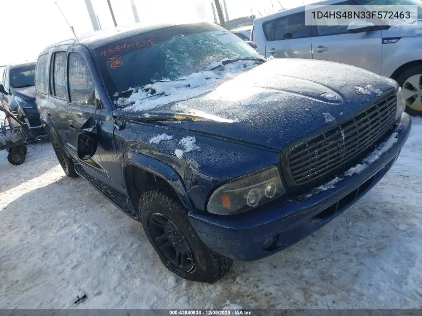 1D4HS48N33F572463 2003 Dodge Durango Slt